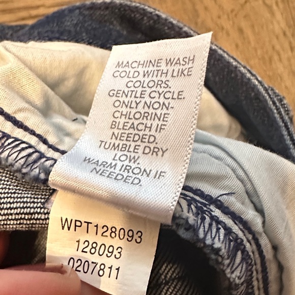 J. Jill Denim Dark Blue Authentic Fit Slim Ankle, 10 Tall - Picture 6 of 11